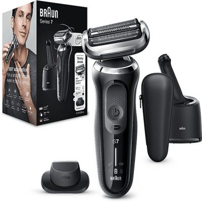 Afeitadora - BRAUN 71-N7200CC, 50 min, Negro
