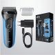 Afeitadora - BRAUN S3010BT, 45 min, Sistema de corte de triple acción., Negro