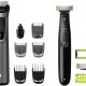 Afeitadora corporal - PHILIPS MG9710/90;PHILIPS, BarbaCuerpoOídoCabezalNariz accesorios, Negro