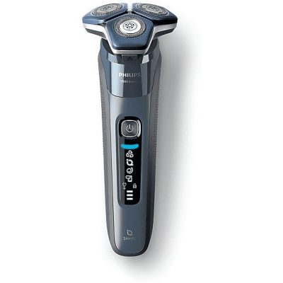 Afeitadora - PHILIPS S7882/55, 60 Min., Cortador de relieves, Azul