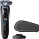 Afeitadora - PHILIPS S7886_35, 60 min, carga rápida, recortador de precisión, lavable, afeitado en seco, afeitado en húmedo, Negro