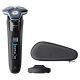 Afeitadora - PHILIPS S7886_35, 60 min, carga rápida, recortador de precisión, lavable, afeitado en seco, afeitado en húmedo, Negro
