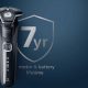 Afeitadora - PHILIPS SHAVER Series 5000 S5886/38, 60 Min., Cortador de relieves, Negro, Marrón