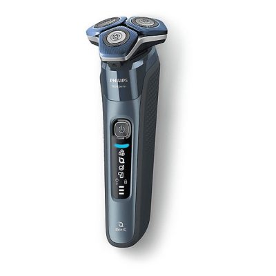 Afeitadora - PHILIPS SHAVER Series 7000 S7882/54, 60 Min., Cortador de relieves, Negro, Azul