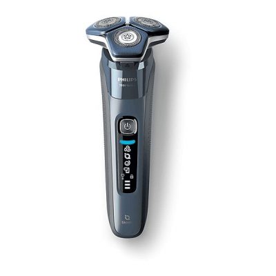 Afeitadora - PHILIPS SHAVER Series 7000 S7882/54, 60 Min., Cortador de relieves, Negro, Azul
