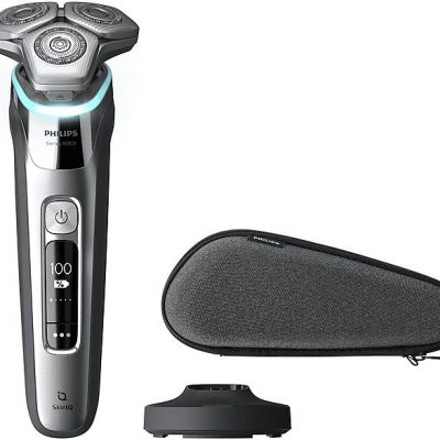 Afeitadora - PHILIPS SHAVER Series 9000 S9975/35, 60 Min., Plata