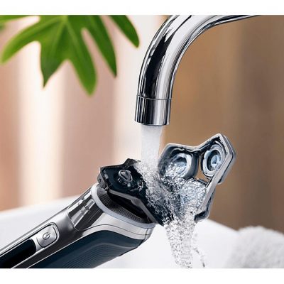 Afeitadora - PHILIPS SHAVER Series 9000 S9975/35, 60 Min., Plata
