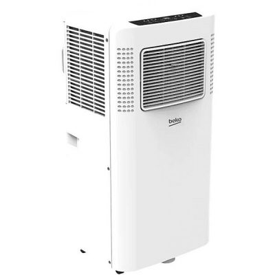 Aire acondicionado portátil - Beko BP209C, 2250 fg/h, 2 velocidades, 320 m³, 65 dB(A), Blanco