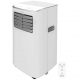 Aire acondicionado portátil - CECOTEC ForceClima 7400 Soundless Touch, 7000 fg/h, 2 velocidades, 15 m², 65 dB(A), Multicolor