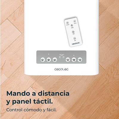 Aire acondicionado portátil - CECOTEC ForceClima 7550 Style Connected, 7000 fg/h, 2 velocidades, 20 m², 65 dB(A), Multicolor