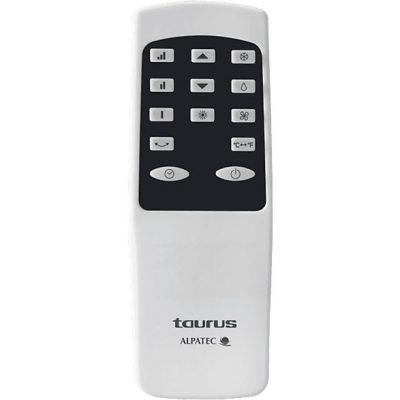 Aire acondicionado portátil - TAURUS AC 207 KT, 7000 fg/h, 3 velocidades, 20 m², 65 dB(A), Blanco