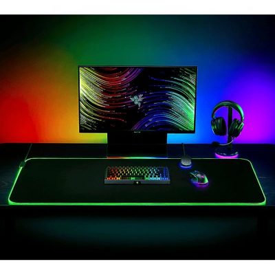 Alfombrilla gaming  - RZ02-02500700-R3M1 RAZER, Tela, Negro