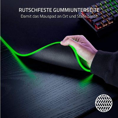 Alfombrilla gaming  - RZ02-02500700-R3M1 RAZER, Tela, Negro