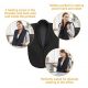 Almohadilla eléctrica - MEDISANA OL 150, 19,24 W, 3, Negro