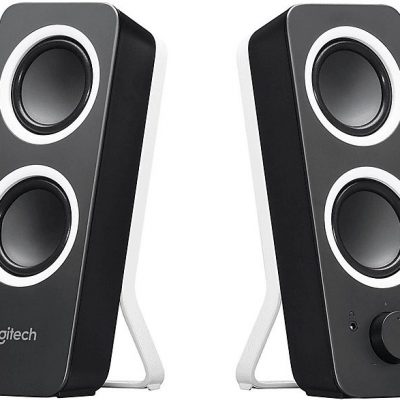 Altavoces para PC - LOGITECH Z200, 2.0 canales, Negro