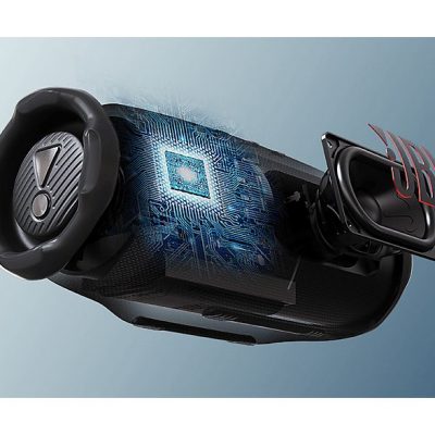 Altavoz bluetooth - JBL Charge 6, 45 W, Bluetooth, Hasta 24 horas + 4 horas con Playtime Boost, Resistente a golpes, agua y polvo, Rojo