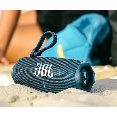 Altavoz bluetooth - JBL Charge 6, 45 W, Bluetooth, Hasta 24 horas + 4 horas con Playtime Boost, Resistente a golpes, agua y polvo, Rosa