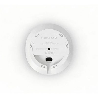 Altavoz bluetooth - Sonos Era 100sl, Alimentación por Cable, WiFi 6, Control Táctil Intuitivo, Sonido Estéreo, Blanco