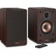 Altavoz de estantería - SHARP CP-SS30, 60 W, 2.0 canales, Bluetooth, Marrón