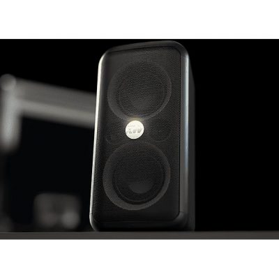 Altavoz de gran potencia - PEAQ PPS 200-RW, 80W, Modo Karaoke, 8h Autonomía, Edición Robbie Williams, Bass Booster, Efectos de Iluminación, Negro