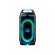 Altavoz de gran potencia - Samsung MX-ST50F/ZF, Portátil para fiestas, Asa de transporte y ruedas, Iluminación personalizable, Aut 18h, 240 W, Negro
