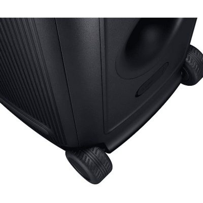 Altavoz de gran potencia - Samsung MX-ST50F/ZF, Portátil para fiestas, Asa de transporte y ruedas, Iluminación personalizable, Aut 18h, 240 W, Negro