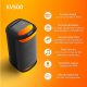 Altavoz de gran potencia - Sony SRS-XV500B, Inalámbrico para fiestas, Sonido potente, MEGA BASS, 25h batería, Portátil, Bluetooth, Karaoke y Guitarra