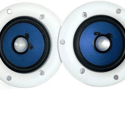 Altavoz de techo - YAMAHA NS-IC400, 30 Watios, 2 canales, Blanco