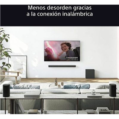 Altavoz estéreo - Sony BRAVIA Theatre Rear 8, 2 Altavoces Traseros Inalámbricos, 360 Spatial Sound Mapping, IMAX Enhanced, Fácil de usar, Negro, SARS8
