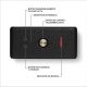 Altavoz inalámbrico - Marshall EMBERTON III, 76 W, Bluetooth, Autonomía 32 h, Micrófono, Black and Brass