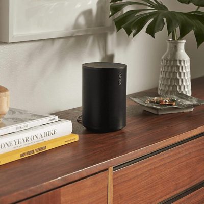 Altavoz inalámbrico - Sonos Era 100, Sonos Voice Control, Trueplay™, Bluetooth, Negro