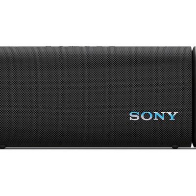 Altavoz inalámbrico - Sony ULT FIELD 5 (SRSULT50B), Bluetooth portátil, ULT POWER SOUND, 25 h, IP67, Resistente al agua, Correa, Con luces, Negro