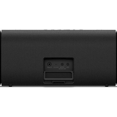 Altavoz inalámbrico - Sony ULT FIELD 5 (SRSULT50B), Bluetooth portátil, ULT POWER SOUND, 25 h, IP67, Resistente al agua, Correa, Con luces, Negro