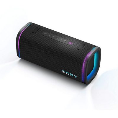Altavoz inalámbrico - Sony ULT FIELD 5 (SRSULT50B), Bluetooth portátil, ULT POWER SOUND, 25 h, IP67, Resistente al agua, Correa, Con luces, Negro