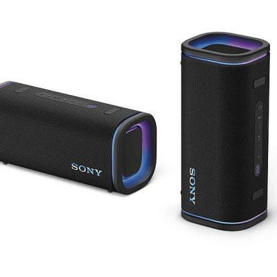 Altavoz inalámbrico - Sony ULT FIELD 5 (SRSULT50B), Bluetooth portátil, ULT POWER SOUND, 25 h, IP67, Resistente al agua, Correa, Con luces, Negro