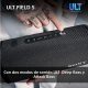 Altavoz inalámbrico - Sony ULT FIELD 5 (SRSULT50W), Bluetooth portátil, ULT POWER SOUND, 25 h, IP67, Resistente al agua, Correa, Con luces, Blanco