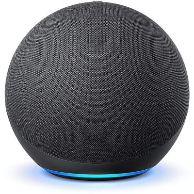 Altavoz inteligente - AMAZON ECHO DOT 4G, Amazon Alexa, Negro