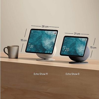 Altavoz inteligente - Amazon Echo Show 8, Pantalla Táctil HD 8,7", Cámara de 13MP, Audio Espacial, Graphite