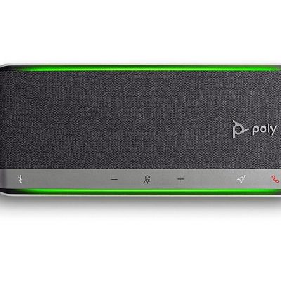 Altavoz portátil - HP 772C5AA, Bluetooth, Negro, Plata