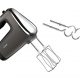 Amasadora de mano - TEFAL HT650E, 600 W, Totalmente variable velocidades, Plata