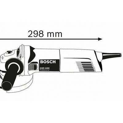 Amoladora  - GWS Professional BOSCH, Aluminio, Negro, Azul, Rojo