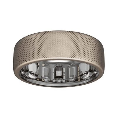 Anillo inteligente - Amazfit Helio Ring, 20.5 mAh, Talla 12, 10 ATM, 4 días Autonomía, Titanio