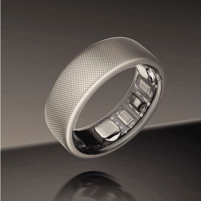 Anillo inteligente - Amazfit Helio Ring, 20.5 mAh, Talla 12, 10 ATM, 4 días Autonomía, Titanio