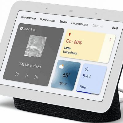 Asistente inteligente - GOOGLE Nest Hub, Bluetooth, Google Assistant, Carbón