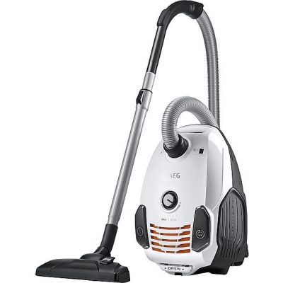 Aspirador con bolsa - AEG 900 940 430, 800 W, Depósito 3,5 l, Negro