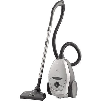 Aspirador con bolsa - AEG 900258506, 600 W, Depósito 3,5 l, Gris