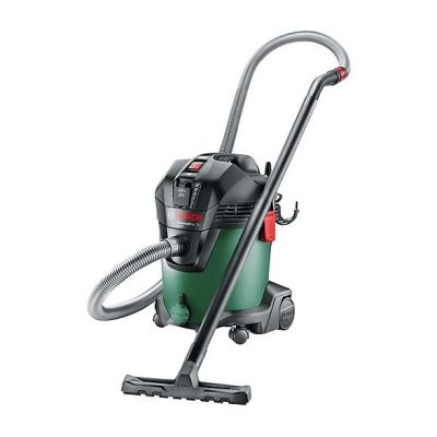 Aspirador con bolsa - BOSCH AdvancedVac 20 (Incluye accesorios), 1200 W, Potencia de succión 300 W, Depósito 16,8 l, Verde