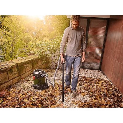 Aspirador con bolsa - BOSCH AdvancedVac 20 (Incluye accesorios), 1200 W, Potencia de succión 300 W, Depósito 16,8 l, Verde