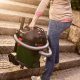 Aspirador con bolsa - BOSCH AdvancedVac 20 (Incluye accesorios), 1200 W, Potencia de succión 300 W, Depósito 16,8 l, Verde