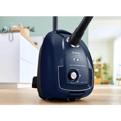 Aspirador con bolsa - BOSCH AKLBB1670809438, 600 W, Depósito 4 l, Azul